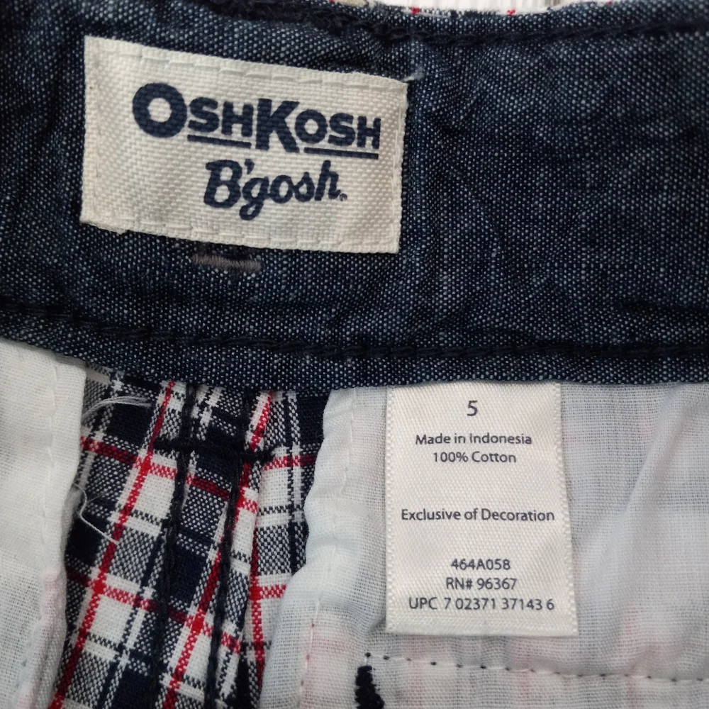 OshKosh B'gosh Plaid Shorts